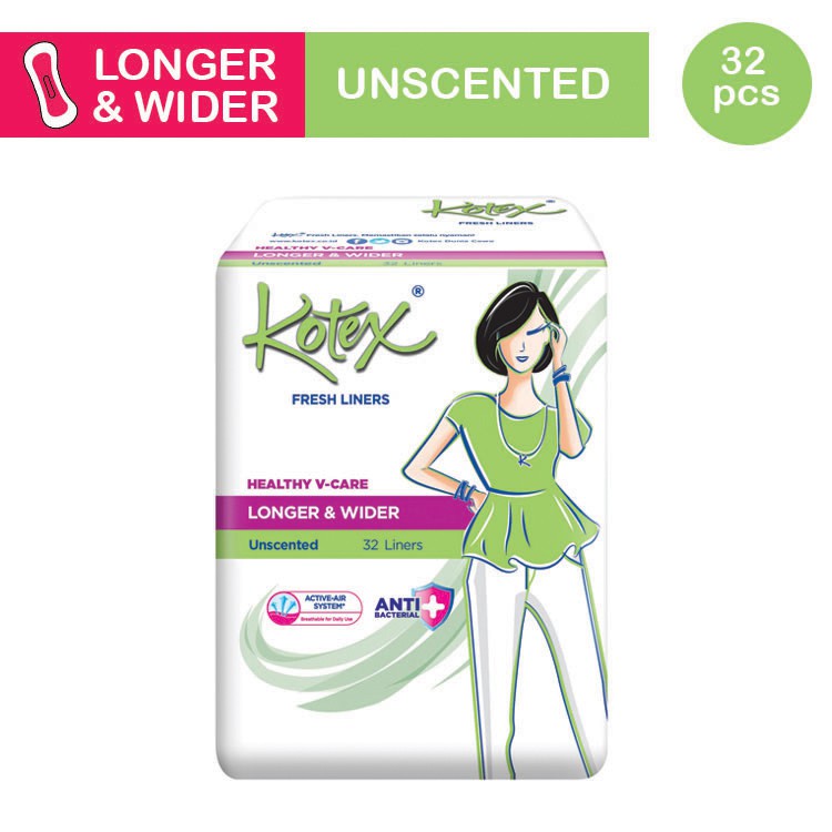 5452804 – Kotex Frsh Liners Reg Anti Bacterial 32 – RAISA AEON Indonesia