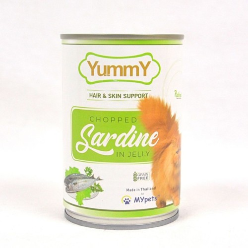 7012754 Yummy Canned Cat Sardine 400Gr RAISA