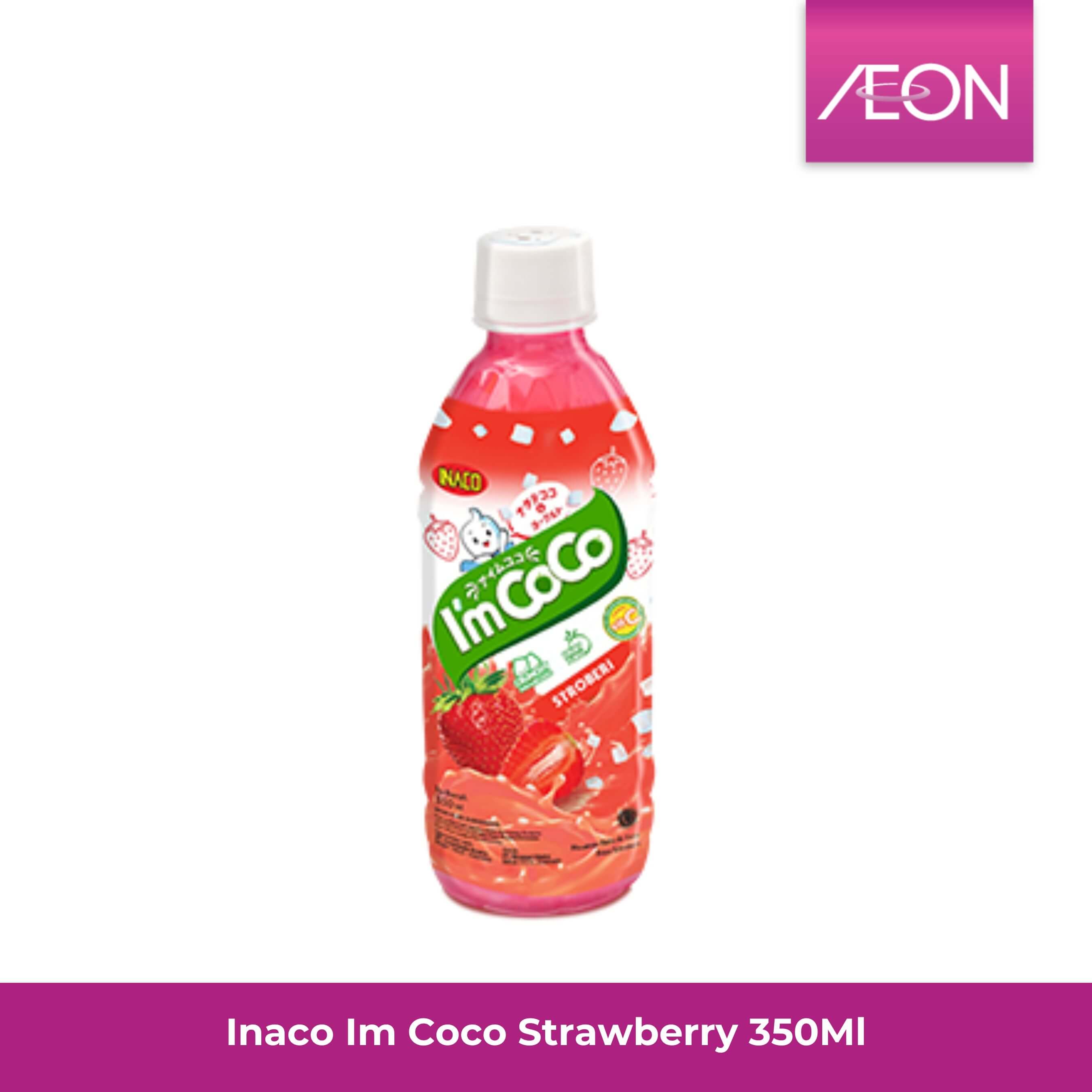 Inaco Im Coco Strawberry 350Ml – RAISA AEON Indonesia